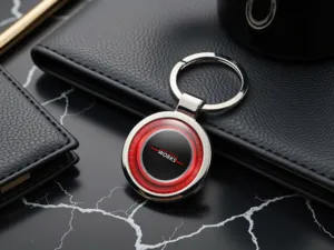 Mini Cooper Glänzend Schlüsselanhänger Edel Metall Robust